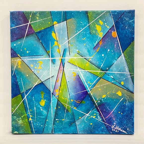 Auld Lang Syne” 21 Original Acrylic Abstract on Deep Edge Gallery